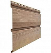 Купить Сайдинг Docke Lux Брус D6S Рябина, виниловый, 3660 мм по низкой цене