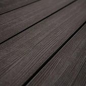 Купить Доска Savewood Salix S террасная радиальный распил темно-коричневая 6000х163х25 мм по низкой цене