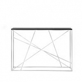Купить Консоль Intelligent Design Wilson line silver черный дуб по низкой цене