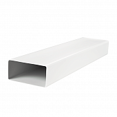 Купить Канал (воздуховод) VENTS, плоский 8020, пластик, 204x60 мм, 2 м по низкой цене