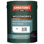Купить Лак Johnstones Quick Dry Polyurethane Floor Varnish Gloss полиуретановый 5 л по низкой цене