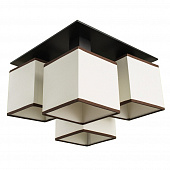 Купить Светильник Arte lamp Quadro A4402PL-4BK потолочный по низкой цене