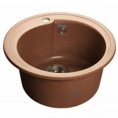 Купить Мойка GranFest Rondo GF-R450 кухонная композитная терракотовая D443 мм по низкой цене