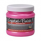 Купить Декор Pufas Crystal-Finish неоновый розовый, 0,75 л по низкой цене