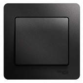 Купить Выключатель Schneider Electric Glossa GSL000712 одноклавишный антрацит по низкой цене