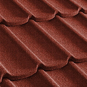 Купить Черепица Metrotile Mistral композитная красная по низкой цене
