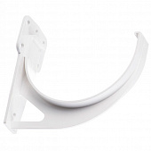 Купить Кронштейн желоба Docke ПВХ Premium D120/85 мм короткий RAL 9003 Пломбир по низкой цене