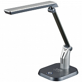 Купить Лампа Uniel LED Premium TLD-502 Silver серебристая LED 8W 220V настольная по низкой цене
