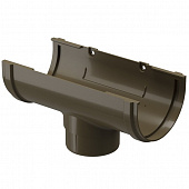 Купить Воронка желоба Docke ПВХ Premium D120/85 мм каштан по низкой цене