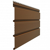 Купить Софит Docke Standard Т4 Шоколад 3050х305 мм с центральной перфорацией по низкой цене