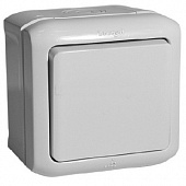Купить Выключатель Legrand Quteo 782330 одноклавишный серый по низкой цене