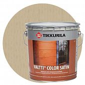 Купить Антисептик Tikkurila Valtti Color Satin 9 л 5061 Камыш по низкой цене