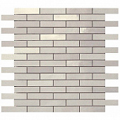 Купить Мозаика Atlas Concorde Dwell Silver Brick керамическая по низкой цене