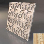 Купить Стеновая 3D панель Relieffo Flowers (Лиственница) Д003ЛС 600х600х30 мм по низкой цене