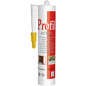 Купить Герметик Soudal Profil Acryl акриловый белый 270 мл по низкой цене