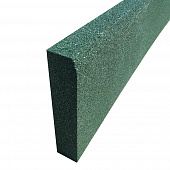 Купить Бордюр резиновый зеленый 100х25х5 см по низкой цене