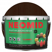Купить Пропитка Neomid Bio Color Classic для древесины Палисандр 9 л по низкой цене