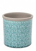 Купить Кашпо керамическое, M Tuscany Blue Indoor Pots Collection Burgon & Ball по низкой цене