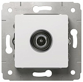 Купить Розетка Legrand Cariva 773678 TV белый 1,5 Дб по низкой цене