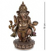 Купить Статуэтка Veronese Ганеша на лотосе WS-540 по низкой цене