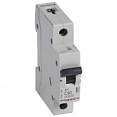 Купить Автоматический выключатель Legrand RX3 419668 1P C 40A 4,5 кА по низкой цене