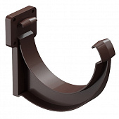 Купить Кронштейн желоба Docke ПВХ Lux D141/100 мм короткий Шоколад по низкой цене