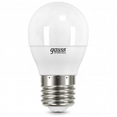 Купить Лампа Gauss 53212 Elementary Шар 12W E27 3000K светодиодная по низкой цене