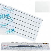 Купить Комплект Cesal S-150 реечных потолков для ванной комнаты 1,7x1,7 м C01 жемчужно-белый по низкой цене