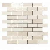 Купить Мозаика Atlas Concorde Ewall White MiniBrick керамическая 800х400 мм по низкой цене