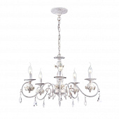 Купить Люстра Freya Faberge FR218-05 белая E14 5х60W 220V подвесная по низкой цене