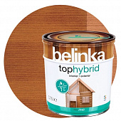 Купить Пропитка Belinka Tophybrid №17 для древесины Тик 0,75 л по низкой цене
