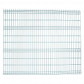 Купить Секция ограждения панельная в ПВХ Лайт 1,5х2,5 м ячейка 60х200 мм d3 мм по низкой цене