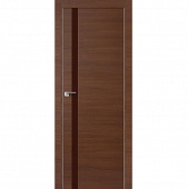 Купить Дверное полотно Profil Doors 6Z экошпон Малага Черри стекло коричневое с врезкой под магнитный замок и скрытые петли 2000х900 мм по низкой цене