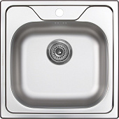 Купить Мойка Zigmund & Shtain Platz 500.6 кухонная стальная Сатин по низкой цене
