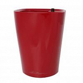 Купить Кашпо Lechuza Deltini Complete scarlet red high gloss 15x19 см по низкой цене