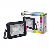 Купить Прожектор LLT СДО-5Д-10 с датчиком движения 10 Вт светодиодный по низкой цене