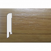 Деревянный, металлический, пластиковый напольный плинтус.