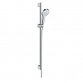 Купить Гарнитур Hansgrohe Croma Select S 1 jet EcoSmart 26575400 душевой по низкой цене