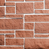 Купить Искусственный камень KR Professional Выветренный туф 03090 красный по низкой цене