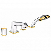 Купить Смеситель Hansgrohe Metropol Classic 31315090 на борт ванны по низкой цене