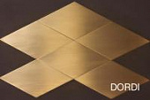 Купить Плитка Dordi Ювента латунная по низкой цене