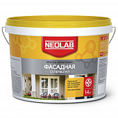 Купить Краска фасадная акриловая Neolab белая 14 кг по низкой цене