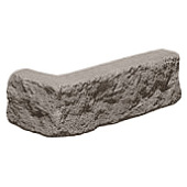 Купить Угловой элемент KR Professional Выветренный туф 03012 серый по низкой цене