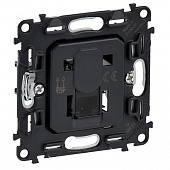 Купить Розетка Legrand Valena In'matic 753070 RJ45 компьютерная одноместный черный по низкой цене