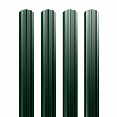 Купить Штакетник Grand Line Satin Ral 6005 М-образный фигурный резка 0,5 мм по низкой цене