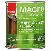 Купить Масло Neomid деревозащитное, для мебели и интерьеров, бесцветное 0,75 л по низкой цене