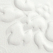 Купить Стеновая панель Sibu Leather Line Floral White самоклеящаяся 2612х1000 мм по низкой цене