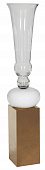 Купить Ваза MHLiving Crystal white circle 004082 по низкой цене