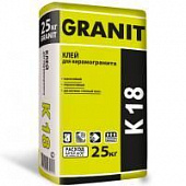 Купить Клей Granit К-18 25 кг по низкой цене