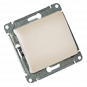 Купить Выключатель одноклавишный Schneider Electric Глосса без рамки перламутр по низкой цене